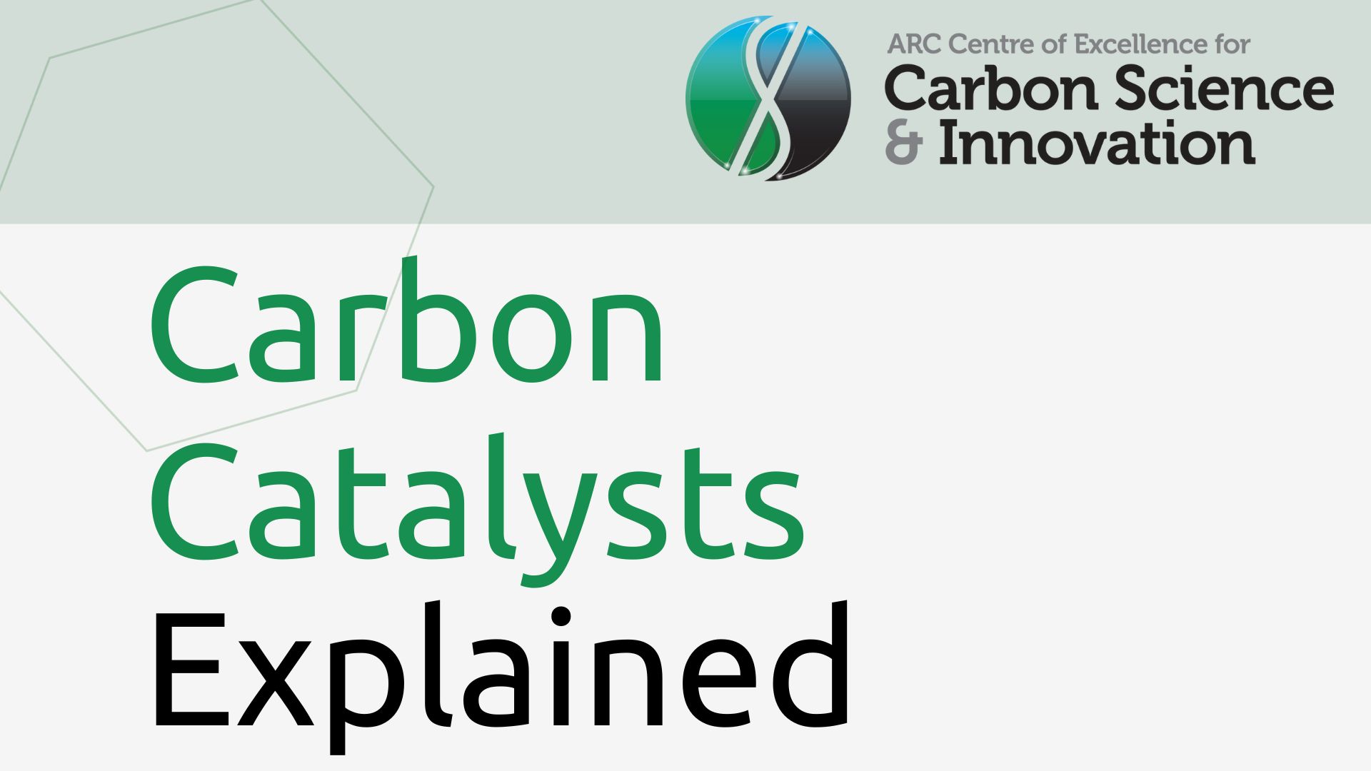 Carbon Catalysts Explained