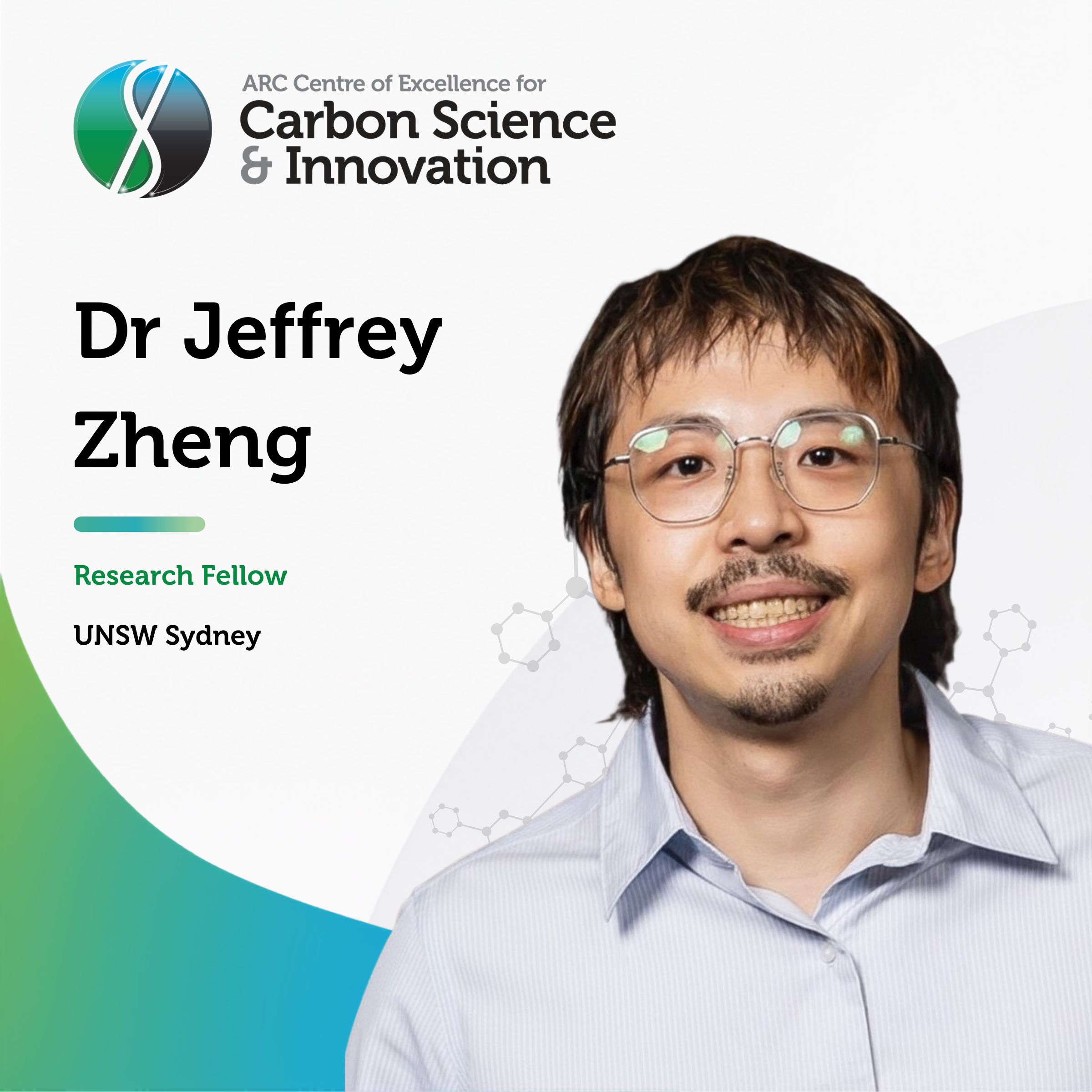 Centre Spotlight: Dr Jeffrey Zheng