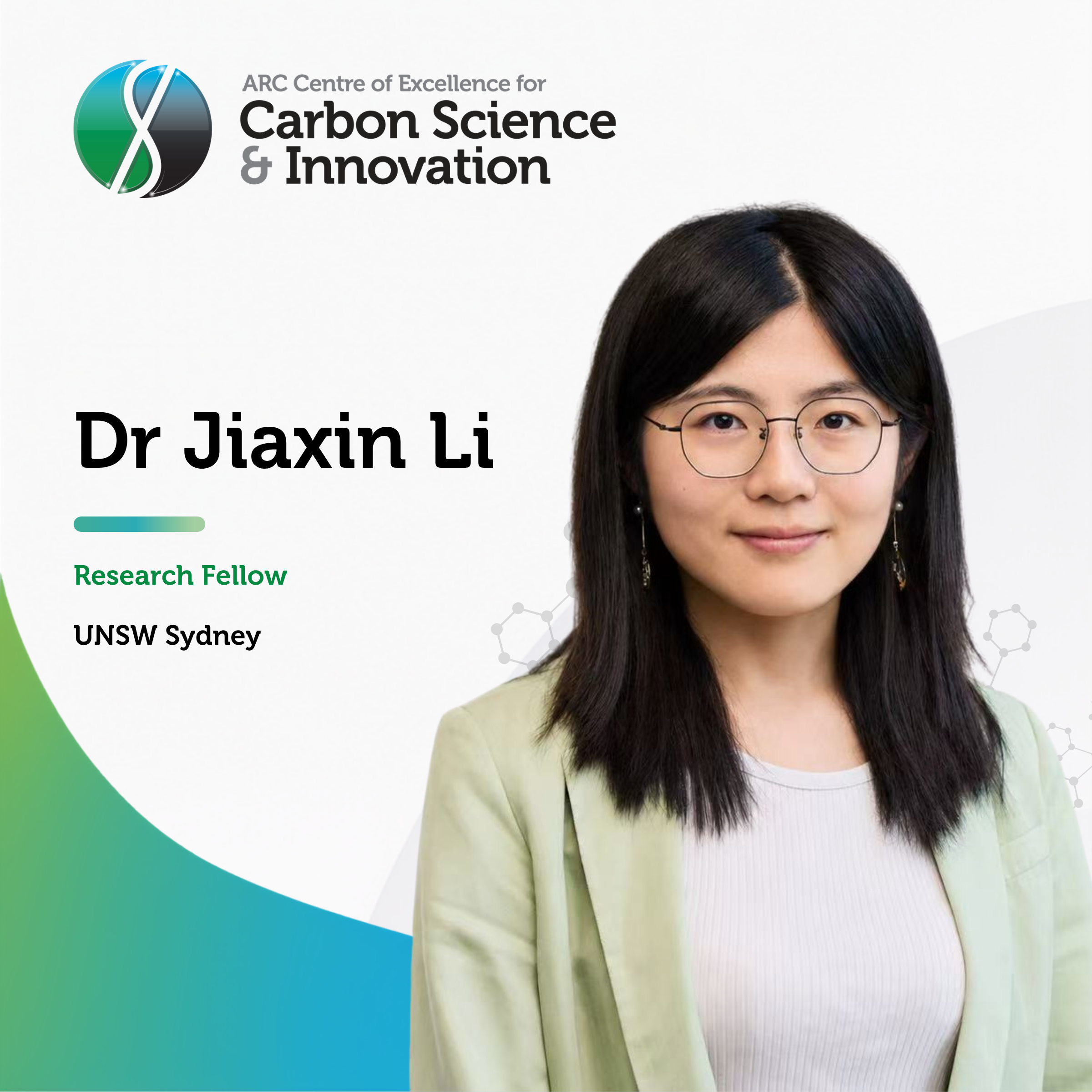 Centre Spotlight | Farewell to Dr Jiaxin Li
